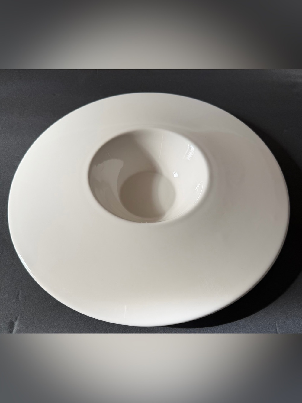 STEELITE international England 9001C601 White Soup Pasta Bowl 12” wide rim